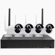 無線高清網絡攝像頭硬盤錄像機套裝雄邁主機盒全套